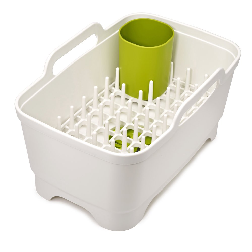 Joseph Joseph Wash&Drain Plus, Washing Up Bowl with Dish Drainer