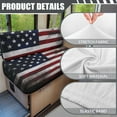 thumbnail image 6 of XYZCANDO Old American Flag RV Dinette Cushion Covers Comfortable Couch Cushion Covers Universal Camper Accessories Washable Furniture Covers for Sofa and Loveseat Red, 6 of 7