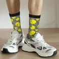 thumbnail image 6 of Bingfone Compression Socks for Women and Men Long Socks for Running Athletic Cycling Nurse- Pirate Skulls, 6 of 6