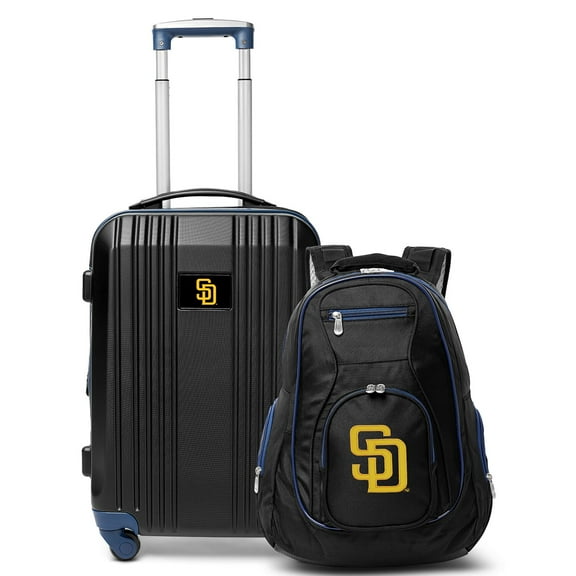 MLB San Diego Padres 2-Piece Luggage and Backpack Set