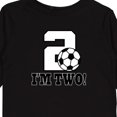 thumbnail image 4 of Inktastic 2nd Birthday Soccer Boys or Girls Long Sleeve Toddler T-Shirt, 4 of 5