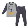 thumbnail image 1 of Soft Blend Kids Pajama Set Two Piece Sleepwear With Comfortable Short Sleeve Top And Long Fit Pants For Cozy Nights, 1 of 6