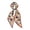 Orange, variant on YUEHUA Square Silk Scarf Bandana Women Satin Hair Wrap Head Scarf Lightweight Travel Neck Scarves Floral Design