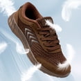 thumbnail image 4 of Decould sylf Women Walking Shoes Comfortable Breathable Tennis Shoes Retro Suede Casual Sneakers, 4 of 8