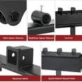 thumbnail image 4 of DWVO 45" 2500lbs Skid Steer Pallet Fork Quick Attach Spear Sleeves with Receiver Hitch, 4 of 8
