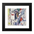 thumbnail image 2 of Edvard Munch 16x15 Black Modern Framed Museum Art Print Titled - Children in the Street (1910-15), 2 of 5