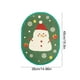 thumbnail image 3 of pstuiky Árbol de Navidad vertical para pegar en la pared, rascador de sisal para gatos, juguetes navideños para gatos, 3 of 6