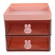 thumbnail image 1 of Desk Organizer with Drawers Desktop Storage Drawer Multilayer Stationery Storage Case Stationery Holder, 1 of 5