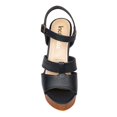 thumbnail image 2 of Sandalia con Plataforma Casual Tipo Piel Negro 040DC0 negro 27 Incógnita 040DC0, 2 of 4
