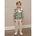 thumbnail image 4 of BemeyourBBs Toddler Baby Boy Hunting Duck Outfits Camo Spring Fall Winter Clothes Half Zip Long Sleeve Animal Print Pullover Sweatshirt Pants Set 2Pcs Clothing, 4 of 9