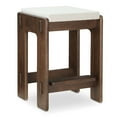 thumbnail image 2 of Moe's Home Collection ASHBY Wood Counter Stool Brown Color, 2 of 5
