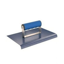 Bon 22-734 Edger - Blue Steel 9-inch X 6-inch - 1/2-inch Radius 5/8-inch Lip Comfort Grip Handle