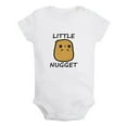 thumbnail image 2 of iDzn Little Nugget Funny Rompers For Babies, Newborn Baby Unisex Bodysuits, Infant Jumpsuits, Toddler 0-24 Months Kids One-Piece Oufits, 2 of 5