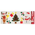 thumbnail image 1 of Christmas Window Gel Stickers - Reindeer & Snowman, 1 of 2