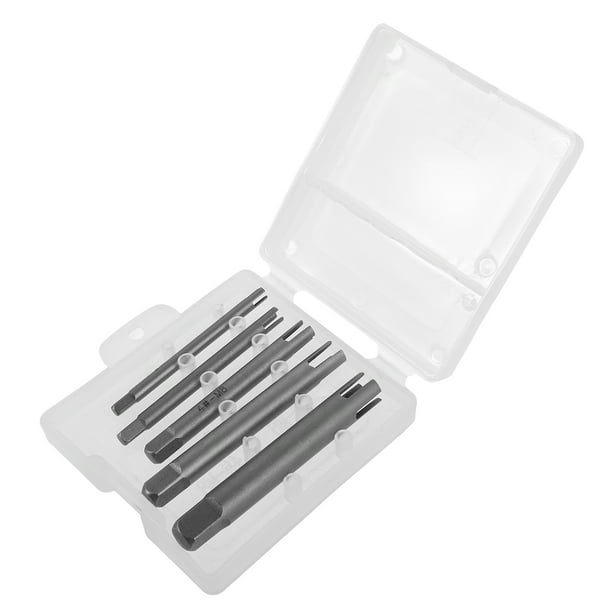 1 juego de extractores de tornillos pelados, extractores de tornillos rotos, juego de extractores de tornillos dañados, removedor de tornillos pelados