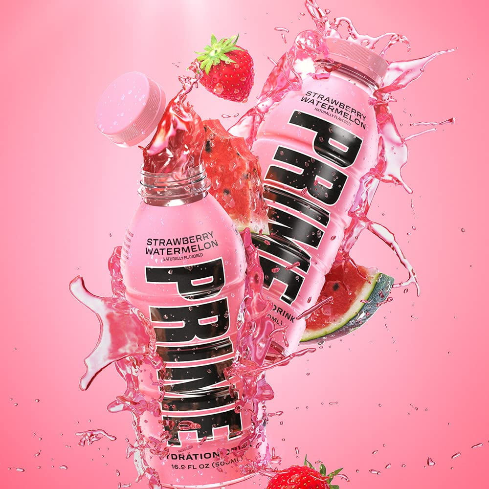 Comprar latas de sandía y fresa Prime Hydration - Pop's America