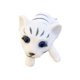 thumbnail image 1 of Adorno de gato que asiente con la cabeza para decoración de coche, manualidades creativas, regalo, animal decorativo en movimiento Blanco, 1 of 9
