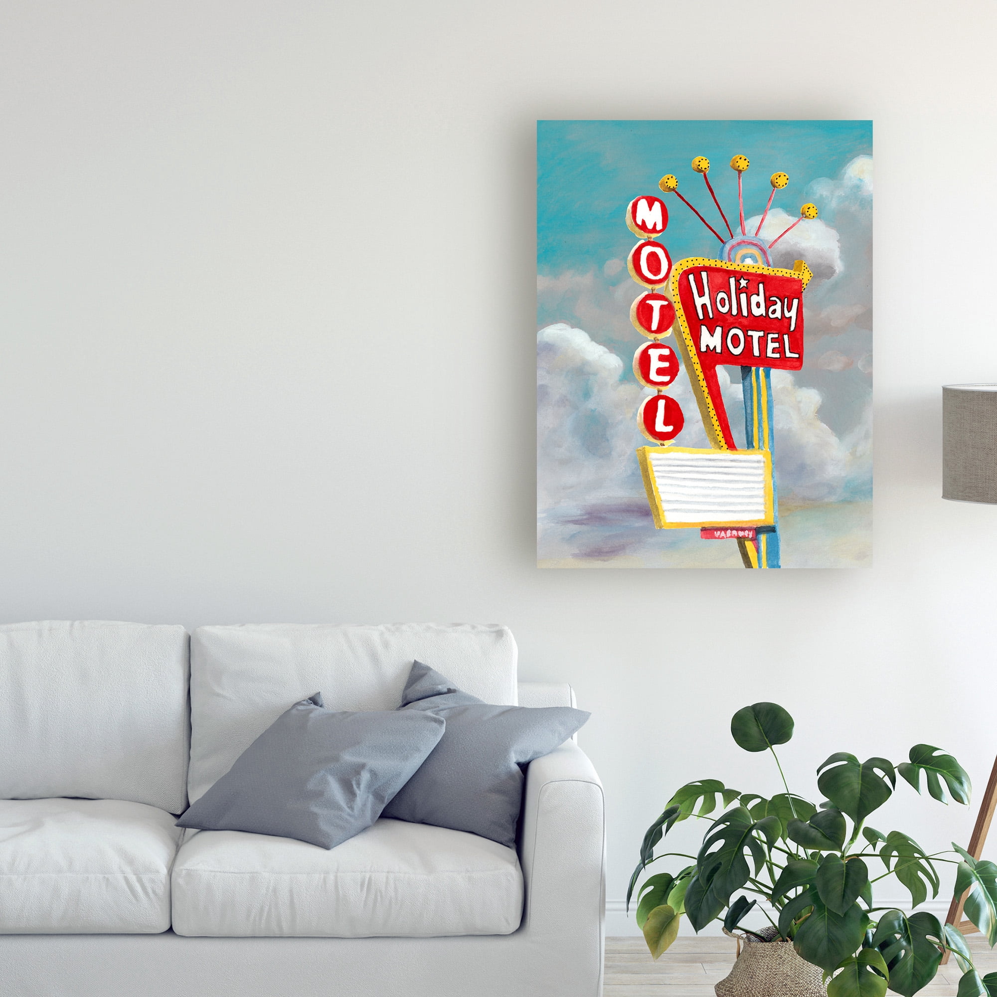 Trademark Fine Art 'American Roadside IV' Canvas Art by Naomi McCavitt
