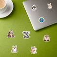 thumbnail image 3 of 35pcs Cuddly Animal Stickers Cute Wildlife Decals Cartoon Animal for Luggage Laptop Notebook, 3 of 9