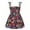 Black, variant on Odeerbi 2025 Summer Toddler Baby Girls' Sleeveless Suspender Dress Floral Children's Clothing