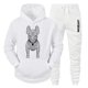 thumbnail image 1 of 2023 Korea Mens Sweatshirt Sets Hoodie+Sweatpants 2 Piece Suits Casual Womens Kawaii Streetwears Fashion Luxury Tracksuit Outfit, 1 of 4