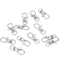thumbnail image 1 of 50 pièces anneaux de pied d'oiseaux de compagnie jaula porte boucle serrure griffe déclencheur mousqueton fer anti-evasion accessoire pour oiseaux de c, 1 of 5