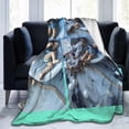thumbnail image 4 of Custom Blanket with Photo Text Personalized Throw Blanket Customized Picture Blanket for Kid Adult Friends Mother Father Personalized Gift Flannel Blanket for Birthday Gifts, 4 of 6