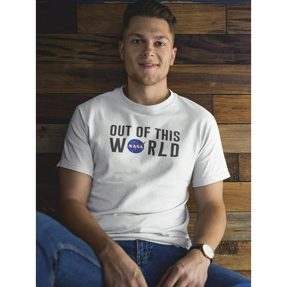 NASA Out Of This World! Men T-Shirt, Male x-Large