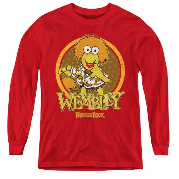 Fraggle Rock - Wembley Circle - Youth Long Sleeve Shirt - Large