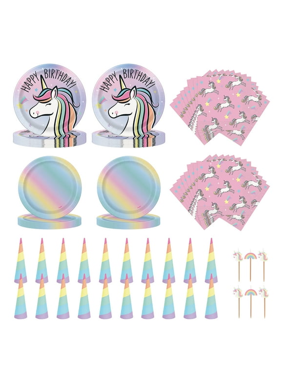 Unicorn Tableware in Unicorn Party Supplies