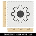 thumbnail image 2 of Gear Outline DIY Cookie Wall Craft Stencil - 3.5 Inch, 2 of 5