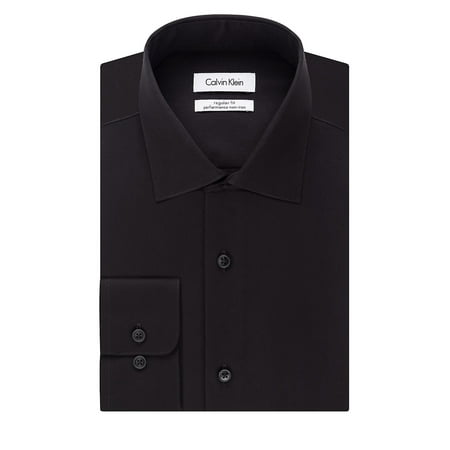 Regular Fit Solid Dress Shirt