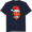 Navy, variant on Santa Sports Design Christmas Football Player T-Shirt ,Full Sizes S-5XL