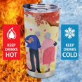 thumbnail image 5 of To My Wife Coffee Tumbler Present Tumbler for Wife Anniversary Valentine''s Day Tumbler with Lid for Wife Stainless Steel Insulated Wife Tumbler from Husband 20oz, 5 of 6