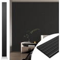 thumbnail image 3 of Wood Slat Acoustic Panels for Wall and Ceiling - Fluted Sound Absorbing Panel with Wood Finish - Walnut, 3 of 6
