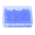 thumbnail image 1 of 100 unids/caja anillos de código de ortodoncia instrumento Dental Universal anillos esterilizables en autoclave azul oscuro, 1 of 13