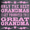 thumbnail image 3 of CafePress - Great Grandma Women's Dark T Shirt - Women's Traditional Fit Dark T-Shirt, 3 of 4