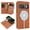 Brown, variant on Wallet Case for Google Pixel 10 Pro XL, Detachable 2-in-1 PU Leather Flip Folio Case Magnetic Wireless Charging, Vintage Card Slots Kickstand Phone Cover for Google Pixel 10 Pro XL, Brown