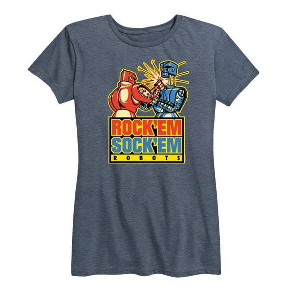 Rock 'Em Sock 'Em Robots - Rock 'Em Sock 'Em Robots - Women's Short Sleeve Graphic T-Shirt