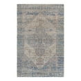 thumbnail image 5 of Unique Loom Chenille Jute Collection Area Rug - Raj (5' 3" x 8' Rectangle Blue/Ivory), 5 of 6