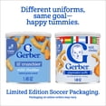 thumbnail image 5 of (6 pack) Gerber Playmaker Puffs, Mild Cheddar Game Day Baby Snacks, Lil' Crunchies, Stage 3 1.48 oz, 5 of 18