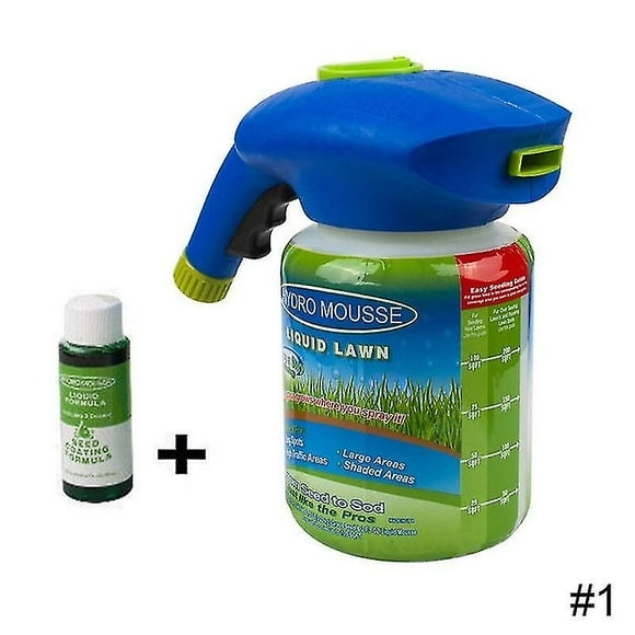 Gardening Seed Sprinkler Lawn Hydro Mousse Household Seeding System Grass Liquid Spray Device Care Watering