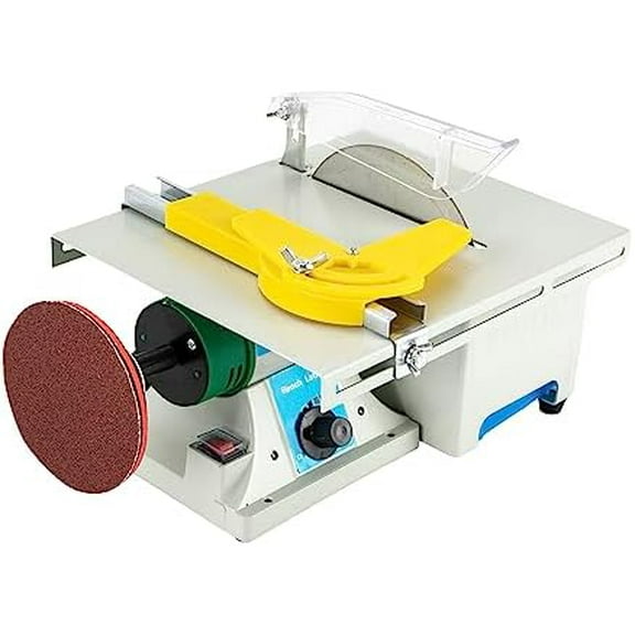 5-in-1 Mini Lapidary Saw, 110V 750W Gem Jewelry Polishing Grinding Machine 800-10000r/min DIY Jewelry Polishing Bench Buffer Grinding Machine for Cutting Rocks$$Tools & Hardware Other