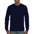 thumbnail image 1 of Gildan Mens DryBlend Long Sleeve T-Shirt, 2XL, Navy, 1 of 2
