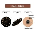 thumbnail image 7 of Elegant LED Wall Clock with Modern Design for Home 10-Inch Silent Wooden Wall Clock, Battery Operated (AA Batteries Not Included), Artistic Home Decor, 7 of 7
