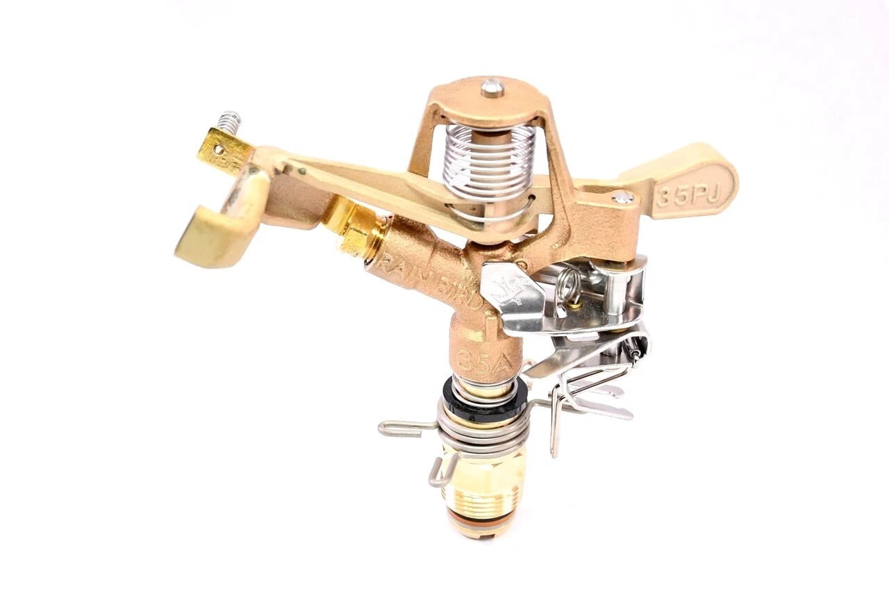Rain Bird 35A-PJ Precision Jet PJ Brass Impact Sprinkler Adjustable 3/4"