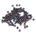 thumbnail image 2 of 500Pcs Beads for Jewelry Making, Bracelet Beads, Black Plastic Mixed Cube Alphabet Letter Beads Great Supplies for Making Crafts and Meet Your Different Use Needs, 2 of 7