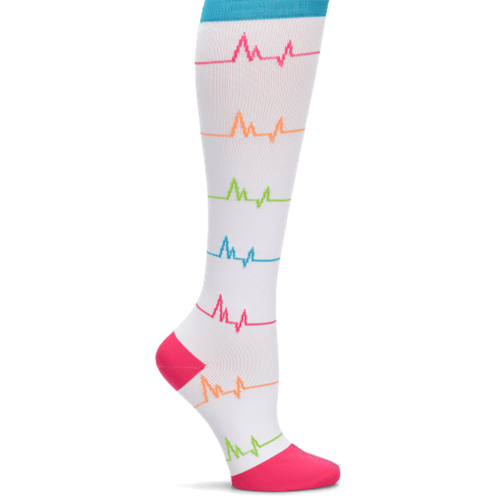 Nurse Mates Mild Compression Socks 1214 mmHg Wide Calf