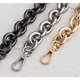 thumbnail image 4 of 2 piezas 30 cm cadena de hierro de repuesto antiguo DIY accesorios de correa de bolso accesorios de asa para bolso de mano, 4 of 5