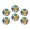 C1206, variant on Glass Refrigerator Magnet 6Pcs Magnetic Fridge Sticker,Decor for Kitchen,Whiteboard,Cabinet,Cartoon Chef